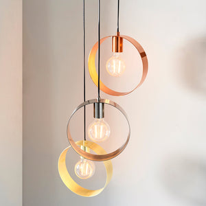 ENDON 81922 Hoop 3 Light Pendant