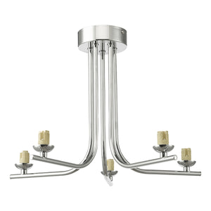 Gallery Cradle 5 Light Semi Flush Frame