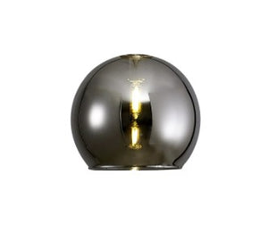 Spacek 14x12cm Open Mouth (F) Round Globe Glass Shade