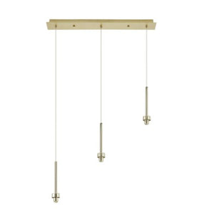 Spacek 3 Light G9 Universal 2m Linear Pendant