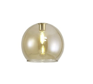 Spacek 14x12cm Open Mouth (F) Round Globe Glass Shade