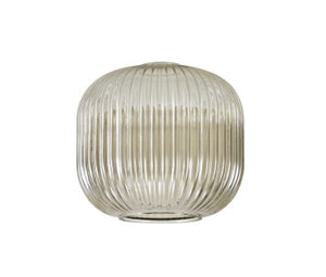 Aniston 20cm Round Ribbed Pumpkin