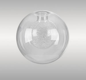 Spacek 12cm Round Clear With Inner Mesh Colour Globe (AA) Glass Shade