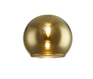 Spacek 14x12cm Open Mouth (F) Round Globe Glass Shade