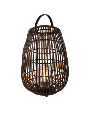 EM6215 PAIGE 30cm Rattan Plastic Portable Lamp E27 IP44