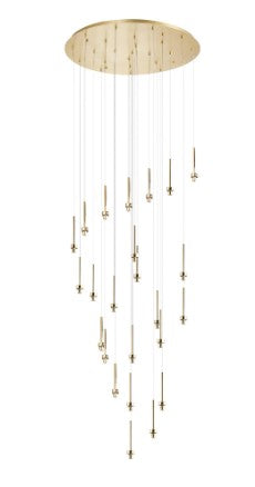 Spacek 24 Light G9 Universal 5m Round Multiple Pendant