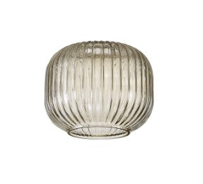 Aniston 16cm Round Ribbed Pumpkin