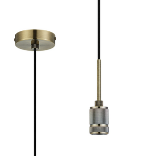 Greer Knurled Pendant Light