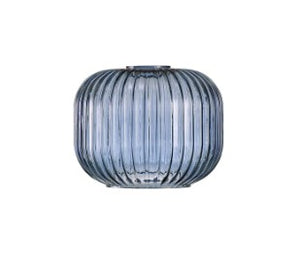 Aniston 16cm Round Ribbed Pumpkin