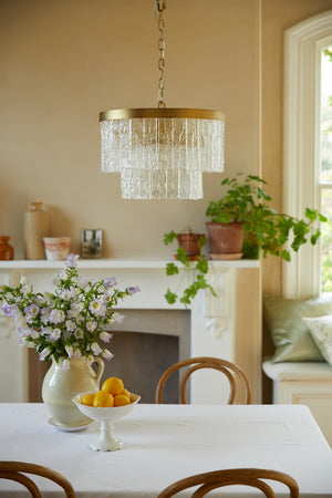 Laura Ashley LA3756411-Q Durnsford 4 Light Pendant