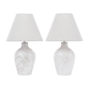 Laura Ashley LA3756565-Q Pussywillow Twin Pack Table Lamp