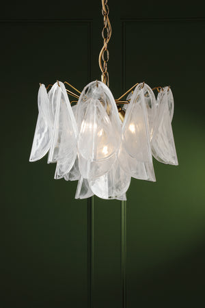 Laura Ashley LA3756708-Q Stannington 4 Light Pendant