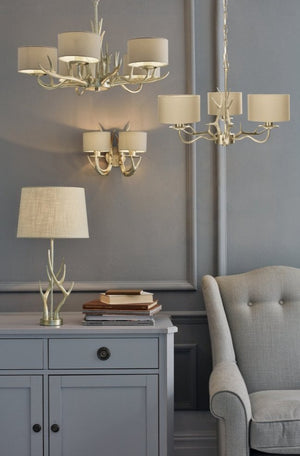 Laura Ashley LA3713736-Q Mulroy 3 Light Pendant