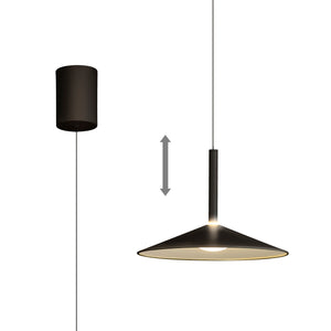 Calice M7895 32CM Rise And Fall Black Pendant Light
