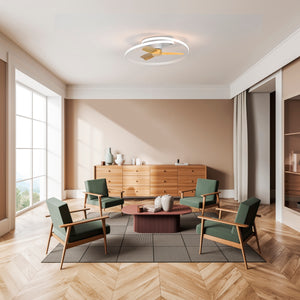 Ocean M8235 Ceiling Fan White/Wood