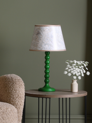 Dar SPO4224 Spool Table Lamp Base Green