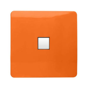 Trendiswitch Modern 1 Gang Cat 3 Telephone Slave Socket
