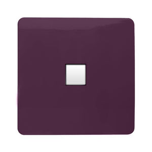 Trendiswitch Modern 1 Gang Cat 3 Telephone Slave Socket