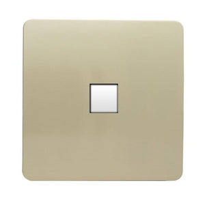 Trendiswitch Modern 1 Gang Cat 3 Telephone Slave Socket