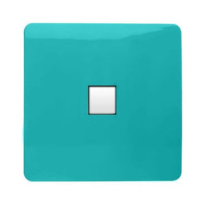 Trendiswitch Modern 1 Gang Cat 3 Telephone Slave Socket