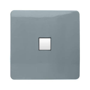 Trendiswitch Modern 1 Gang Cat 3 Telephone Slave Socket