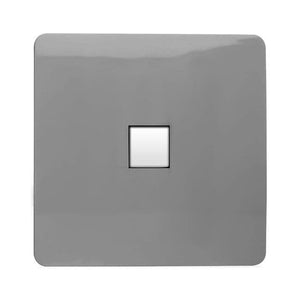 Trendiswitch Modern 1 Gang Cat 3 Telephone Slave Socket