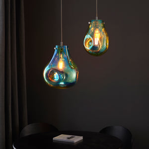 PER791141 Perle Large Petrol Pendant