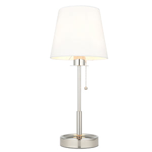 AUS596045 AUSTIN Table Lamp Bright Nickel