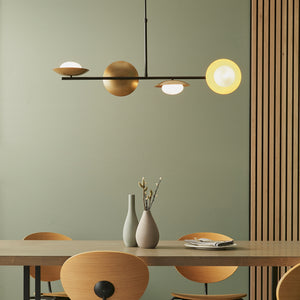GOL036077 Goldmark 4 Light Pendant Gold