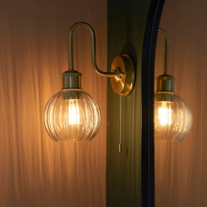 KUM507256 Kumar Wall Light Brass