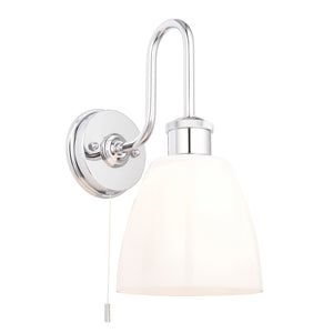 ANE506257 Anerio Wall Light Chrome with Glass