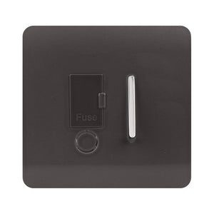 Trendiswitch Modern 13 Amp Fused Spur with Flex Outlet