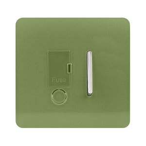Trendiswitch Modern 13 Amp Fused Spur with Flex Outlet