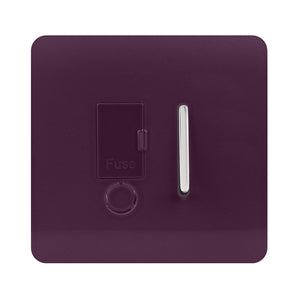 Trendiswitch Modern 13 Amp Fused Spur with Flex Outlet