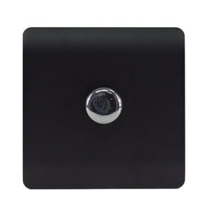Trendiswitch Modern 1 Gang 1 or 2 way 150w Rotary LED Dimmer Light Switch