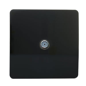 Trendiswitch Artistic Modern 1 Gang Male F-Type Satellite Television Socket