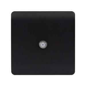 Trendiswitch Artistic Modern 1 Gang Male F-Type Satellite Television Socket