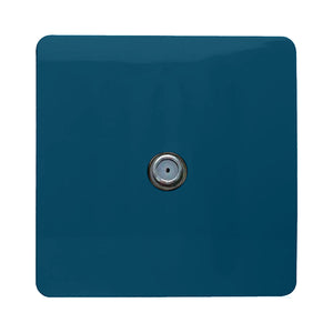 Trendiswitch Artistic Modern 1 Gang Male F-Type Satellite Television Socket