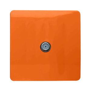 Trendiswitch Artistic Modern 1 Gang Male F-Type Satellite Television Socket