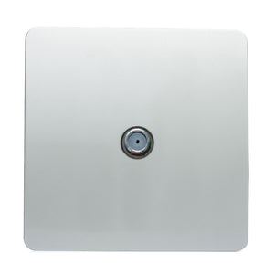 Trendiswitch Artistic Modern 1 Gang Male F-Type Satellite Television Socket