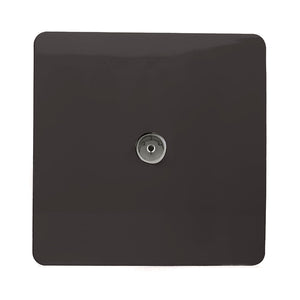Trendiswitch Modern 1 Gang Female Co-Axial Television TV Socket