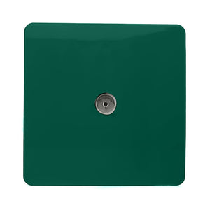 Trendiswitch Modern 1 Gang Female Co-Axial Television TV Socket