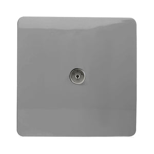 Trendiswitch Modern 1 Gang Female Co-Axial Television TV Socket