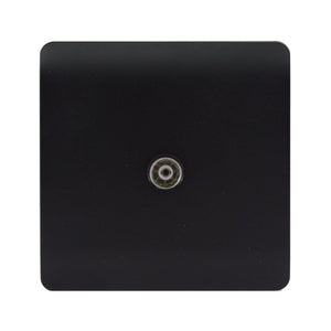 Trendiswitch Modern 1 Gang Female Co-Axial Television TV Socket