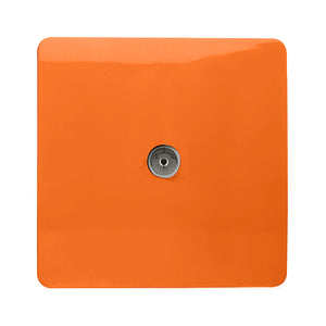 Trendiswitch Modern 1 Gang Female Co-Axial Television TV Socket