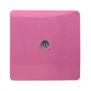 Trendiswitch Modern 1 Gang Female Co-Axial Television TV Socket