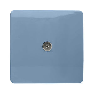 Trendiswitch Modern 1 Gang Female Co-Axial Television TV Socket