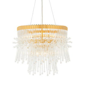 BAC941184 Bach 9 Light Pendant Gold
