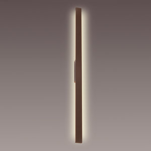 Mantra M7997 Lotus Wall Light 1.4M 24W LED IP54 Rust Brown