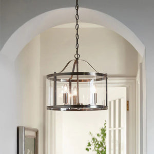 Laura Ashley LA3713744-Q Harrington 3 Light Pendant